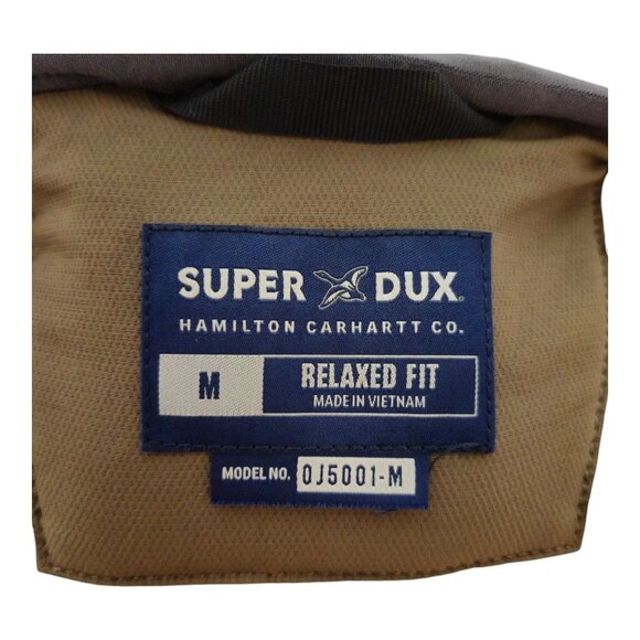 NWT Carhartt Super Dux Sherpa-Lined Jacket MED Brown Cozy & Durable ($149 MSRP) - Picture 6 of 13